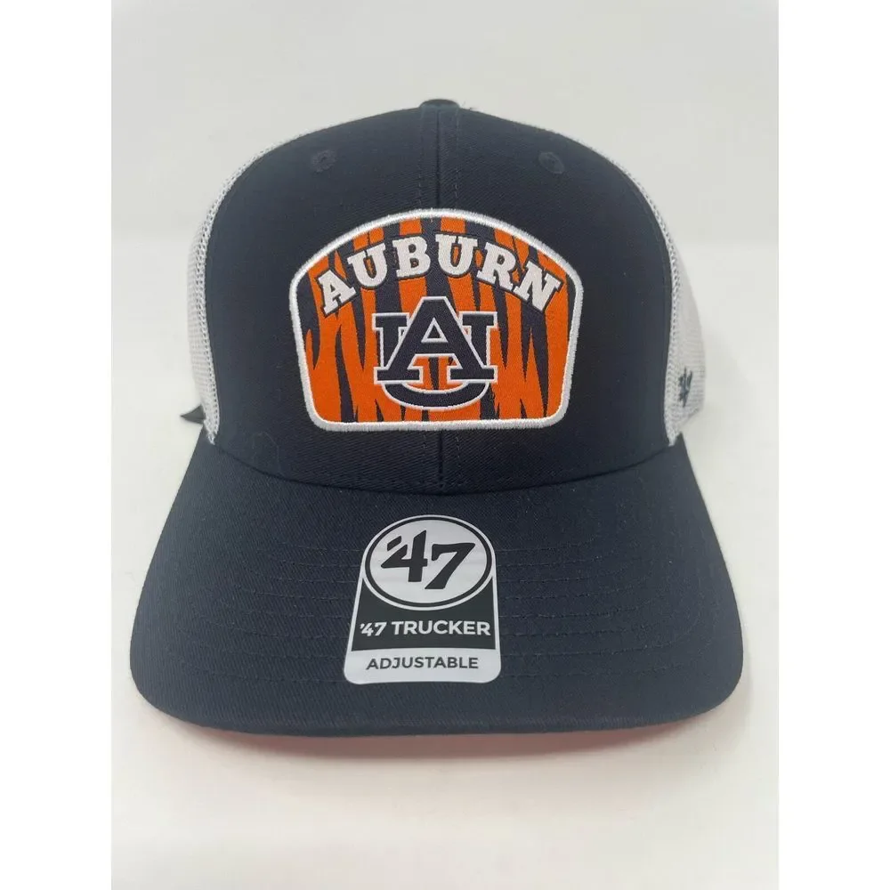 Auburn Tigers Orange Factor 47 Brand Trucker Snapback‎ Adjustable Hat Cap NEW
